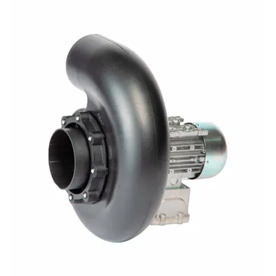 PLASTEC Blower: 6 in Wheel Dia, Direct Drive, Includes Drive Pack, 275 cfm, 1/3 hp - Corrosion-Resistant Haz-Location Direct-Drive Blowers