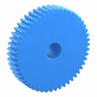 KHK GEARS Metric Spur Gear with Standard Hub, PS1-50 - Metric Spur Gears with Standard Hub