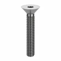 Socket Flat Head Screw: 1/4"-20 Thread Size, 1 1/2 in Lg, Flat, NL-19, Stainless Steel, 18-8, 50 PK (MPN FBFHEADS1420112P50)