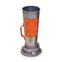 This venturi blower operates on compressed air to generate airflow for fume extraction, dust collection, and material conveying. It features a 1/2 in NPT air inlet with a maximum inlet pressure of 140 psi. Includes a static grounding lug for safe use in environments where static discharge is a concern