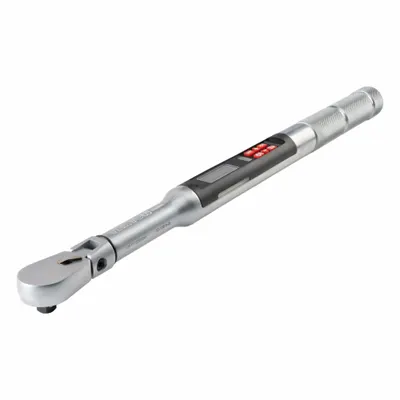 TEKTON Electronic Torque Wrench: Foot-Pound/Inch-Pound/Meter-Kilogram/Newton-Meter - Flex-Head, Electronic Torque & Angle Wrenches