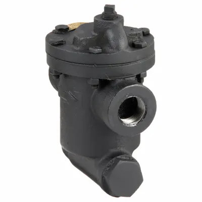 SPENCE Steam Trap: Cast Iron, 3/4 in FNPT, 690 lb/hr, 20 psi Max., 450°F Max. - Standard Inverted-Bucket Steam Traps
