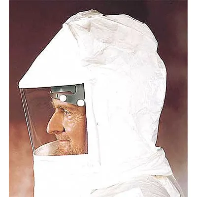 BULLARD Double Bib Hood: CC20, EVA, Hood, PAPR System/SAR System, Universal Headgear Size - Bullard General Purpose Headgear