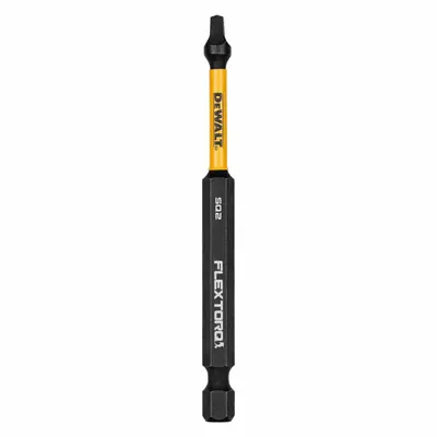 DEWALT Driver Bit: Screwdriver Bit, #2 Bit Size, S2 Bit Industry Size, Std, 3 1/2 in Overall Lg - Impact Bits