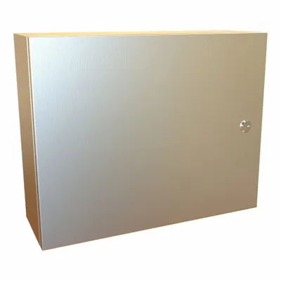 HAMMOND Electrical Enclosure: 304 Stainless Steel, 16 in x 20 in x 6 in, NEMA 12/13/3R/4/4X - Stainless Steel Enclosures