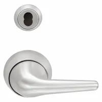 SCHLAGE Door Lockset: Classroom Lever Locksets, Stainless Steel, ADA Compliant, Ligature-Resistant (MPN L9070BD SL1 630)
