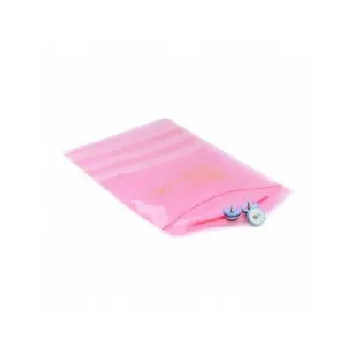 OEM Antistatic Reclosable Poly Bag, 4 in x 6 in, 6 mil, Flat Pack, 1000 Pack - Antistatic Reclosable Poly Bags
