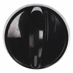 OEM replacement knob for Electrolux ovens. Used to select oven functions or adjust temperature settings. Direct-fit component for restoring original control operation.