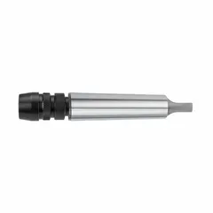 This arbor adapts MT3 shank tooling to VersaDrive quick-change systems. Used in drilling and machining operations for toolholding in industrial metalworking and fabrication.