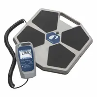 INFICON Charging Scale: 275 lb Max, Wired Handset Display, 1 1/2 in H x 11 in W x 11 in L (MPN 501-202-G1)