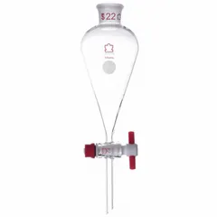 Separatory Funnel, Borosilicate Glass, 1,000 mL, Colorless
