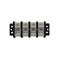 BUSSMANN Power Distribution Block: Open, Lug, Lug, 6 AWG – 350 kcmil For Line Side Wire Sizes (MPN 16023-4)