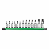 MILWAUKEE 13pc 1/4", 3/8" Drive Tamper Proof Torx Bit Socket Set: 1 - 25 Pieces, 13 Pieces, Torx (MPN 48-22-9535)