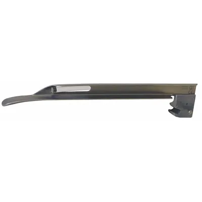 MEDSOURCE Laryngoscope Blade: Miller, 3 Blade Size, Fiber Optic - Laryngoscope Blades