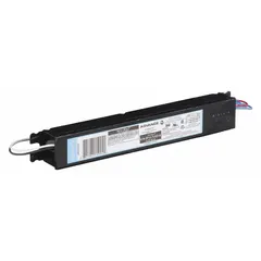 This ADVANCE LED driver powers UL Type C LED lamps, supporting 1 to 2 bulbs. It operates with an input voltage of 120 to 277V AC and delivers a constant output of 420V DC at 0.34 A, with a minimum power output of 9 W. The driver is non-dimming and suitable for commercial or industrial lighting retrofits requiring these electrical specifications.