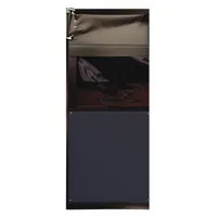 Swinging Door: PVC, 1 Doors, Gray, 2 1/2 ft Door Wd, 7 ft Door Ht, Window Included, PVC, PVC (MPN AIR9733084MGR)