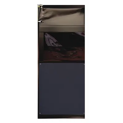 CHASE Swinging Door: PVC, 1 Doors, Gray, 2 1/2 ft Door Wd, 7 ft Door Ht, Window Included - General Purpose Swinging Doors