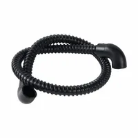 TENNANT Rear Squeegee Hose: Plastic, 6 in Overall Lg, 4 3/4 in Overall Wd, Red (MPN 4081117)