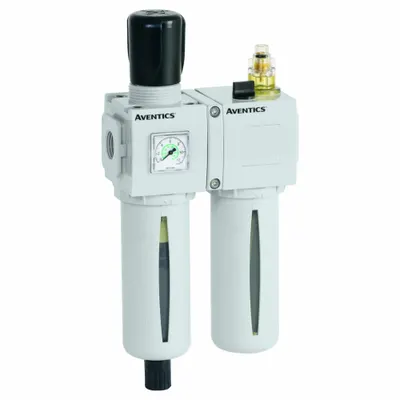 NUMATICS Filter Regulator Assembly: 3/8 in NPT, 4,450 lpm, 10 bar Max Op Pressure - Numatics Filter, Regulator & Lubricators (FRLs)