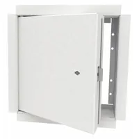 BABCOCK-DAVIS Access Door: 10 in Ht, 10 in Wd, Concealed Hinge, Drywall Bead Flange, Steel, White (MPN BIWK1010)