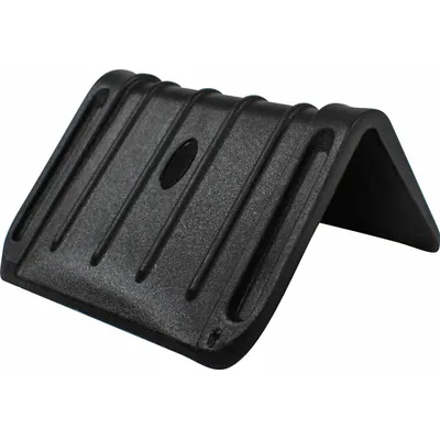 ENCORE Edge Protector: Edge Protector, 1 in Lg, 1 3/4 in Wd, For 3/4 in Max. Strap Wd - Plastic Strapping Guards