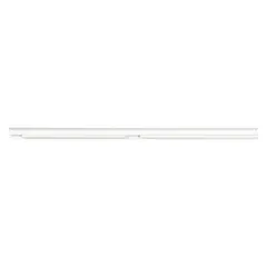 Refrigerator shelf trim designed to secure and finish the edge of a shelf. Helps maintain shelf integrity and prevent items from sliding off. Suitable for use in commercial and residential refrigeration applications.