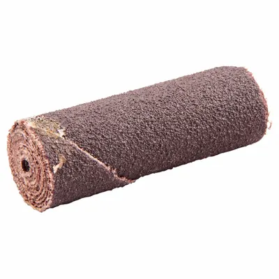 MERIT Cartridge Roll: Straight, 5/8 in Dia x 2 in L, 1/8 in Pilot, Aluminum Oxide - General Purpose Cartridge Rolls for All Metals