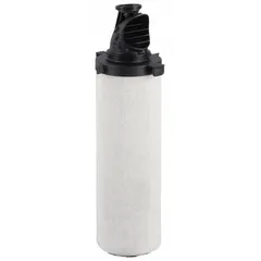 Replacement filter element for coalescing and particulate removal in compressed air and gas systems. Provides 0.01 micron filtration with 99.9999% efficiency to remove oil aerosols, water droplets, and solid particulates. Suitable for pneumatic, instrumentation, and process applications.