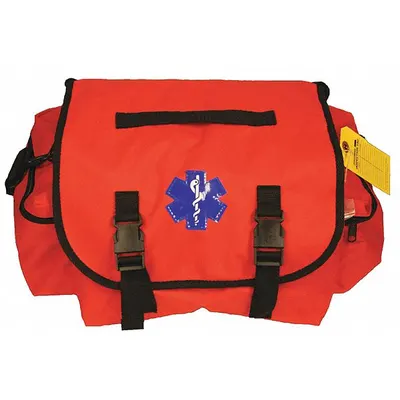 FIRST VOICE Responder Kit: 374 Components, Nylon, Bag, No Medication Included - Duffel Bag Trauma Kits