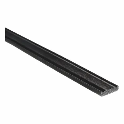 TRIM LOK Seal: Rectangle, Self-Adhesive Mounting, Std, EPDM, 500 ft Overall Lg - Ribbed-Section Foam Rubber Seals