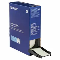 Continuous Label Stock: 2 in x 75 ft, Polyester, White (Gloss), Indoor (MPN BM7C-2000-526)