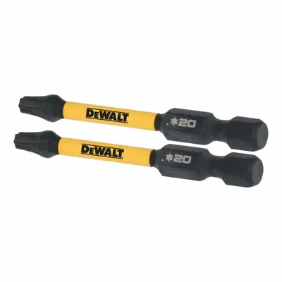 DEWALT Torsion Bit: Torsion Bit, T20 Bit Size, Imperial, Torx Head, T20 Bit Industry Size - Impact Torx Bits