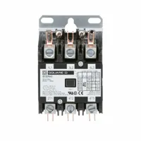 SQUARE D Definite Purpose Magnetic Contactor: 3 Poles, 277V AC, 40 A, Non-Reversing (MPN 8910DPA43V04)