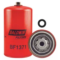 BALDWIN FILTERS Fuel Filter: Spin-On, 3 11/16 in Outside Dia, M16-1.50 Thread Size, Cellulose (MPN BF1371)