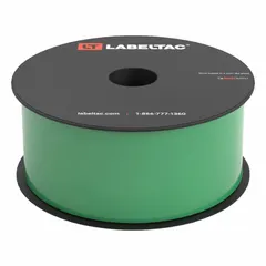 LabelTac Pro Model Magnetic Supply: 2 in x 25 ft, Vinyl, Green (Gloss), Indoor/Outdoor (MPN LT205M). Key specifications — Printer Series Compatibility: LabelTac 4 Pro; Adhesive Type: Magnetic Adhesive; Material Properties: Magnetic.