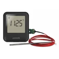 LASCAR Temperature Datalogger: EL-WIFI-21CFR-TC, Temp, 2 Probes Included, Wireless, Temp°C/Temp°F