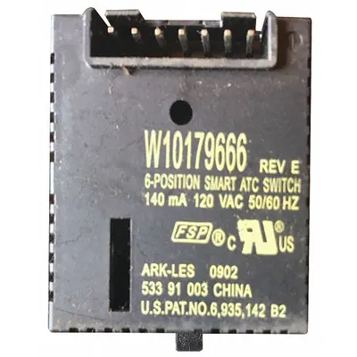 WHIRLPOOL Switch Temp: W10179666 - Whirlpool Washing Machine & Dryer Parts