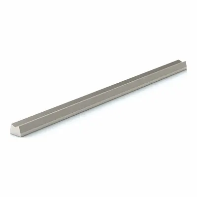 PBC LINEAR Linear Shaft Support Rail: 20 mm Shaft Dia, 1,200 mm Lg, Unfinished - Low Profile Linear Shaft Support Rails