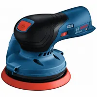 BOSCH Cordless Sander: 12V MAX, Bare Tool, 5 in Dia, Random Orbital, Hook and Loop, 3/32 in Orbit (MPN GEX12V-5N)