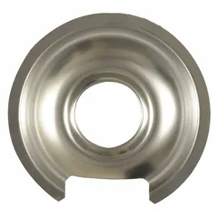 This drip bowl is a replacement part for ELECTROLUX ovens, designed to catch drips and spills during cooking. It helps maintain oven cleanliness and prevents food residue from accumulating on the oven floor.