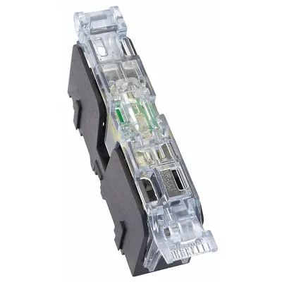 BUSSMANN Fuse Block Cover: For CC/Midget Fuse Class or Type, 600 V AC, Indicating - Indicating Fuse Block Covers