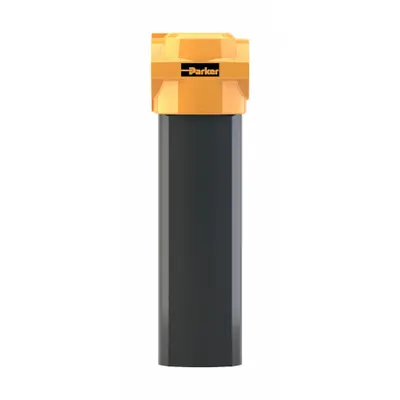 Parker Compressed Air Filter: 1 micron, 3 in NPT, 1,314 cfm, 232 psi Max Op Pressure - Coalescing Filter for Oil Removal