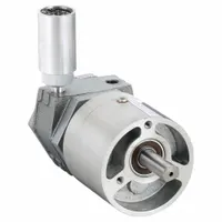 GAST Air Gearmotor: 0.31 hp Output Power, 49 in-lb Torque @ Max Pressure, 400 RPM No Load Speed (MPN 1UP-NRV-16-GR11)