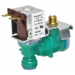 The ROBERTSHAW IMV-990 is an ice machine water valve designed to regulate water flow in commercial ice makers. It is commonly used in food service, hospitality, and industrial refrigeration settings where consistent water regulation supports reliable ice production.