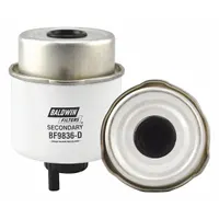 BALDWIN FILTERS Fuel Filter: Cartridge, 4 9/16 in Overall Lg, 3 1/4 in Outside Dia, Cellulose, JCB (MPN BF9836-D)