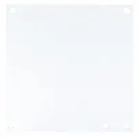 WIEGMANN Interior Panel: Back Panel Panel, 10 in Overall Ht, 10 in Overall Wd, Steel, Powder Coated (MPN N1P1212)