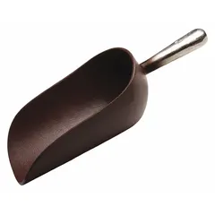 Approved Vendor Aluminum Lab Scoop, 2 L Capacity, 31.1 cm Length, Brown, FDA Grade