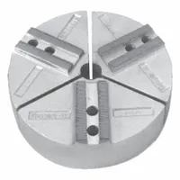 HURON Lathe Jaw: Round, Serrated, Aluminum, For 8 in Chuck, 2 in Ht (MPN AKT8FG)