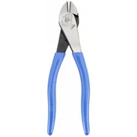 High Leverage Diagonal Cutting Plier: Std, Angled, Oval, 7/8 in Jaw Lg, 1 1/4 in Jaw Wd, 6 - 8 in (MPN D2000-48)