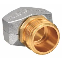 This rigid GHT x GHT repair fitting is used to restore damaged ends on 5/8 in garden hoses. The male x female connection allows for a secure, leak-free seal in residential and commercial watering systems.